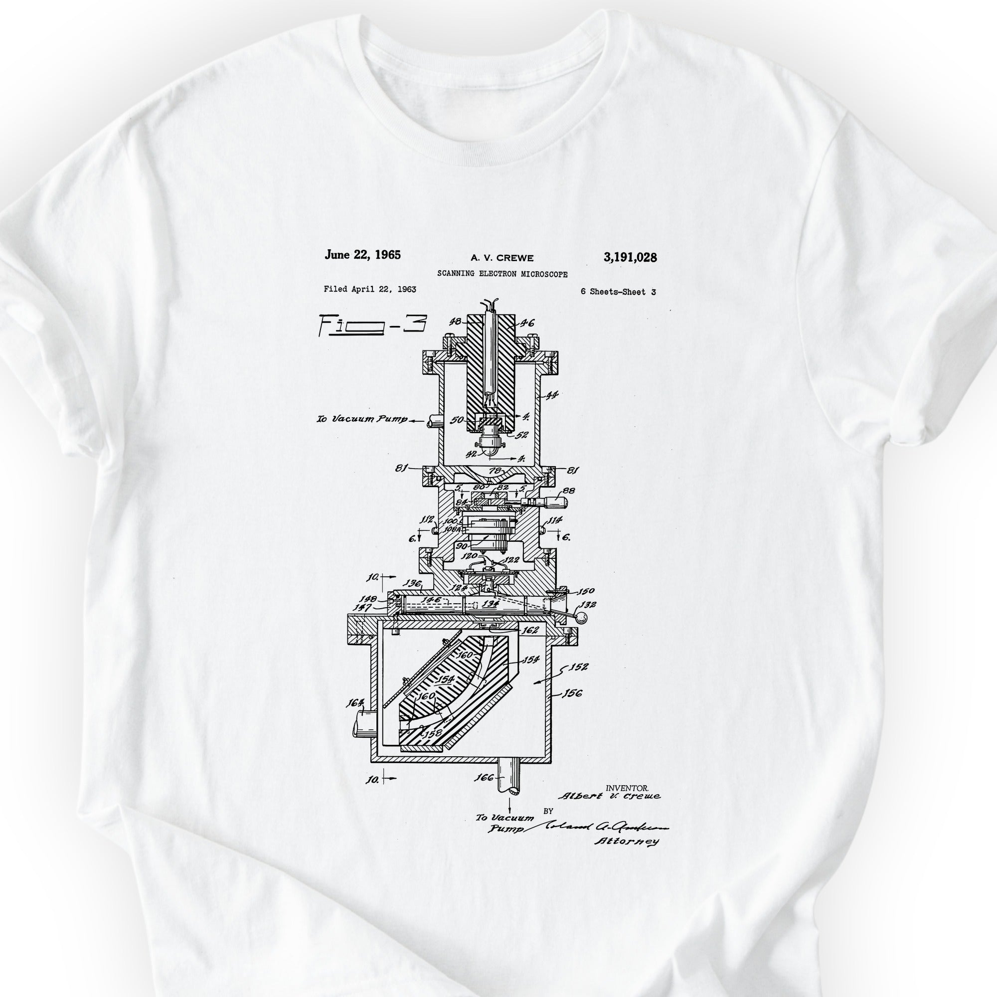 SEM Patent T-shirt White