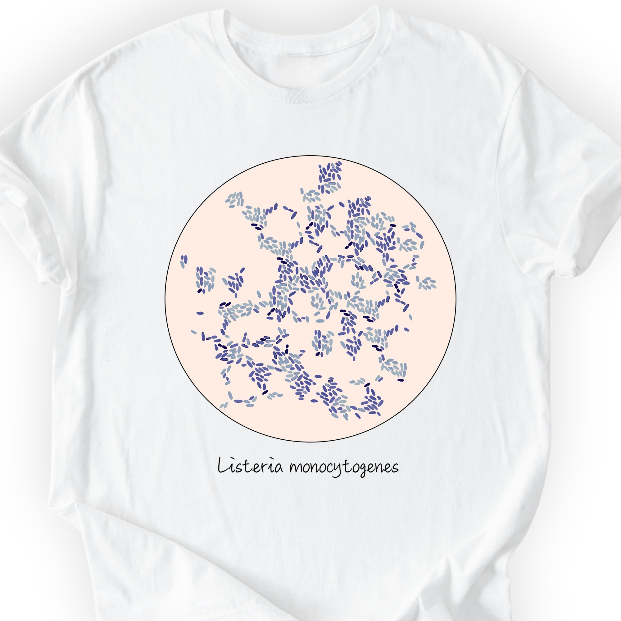 Listeria Monocytogenes T-shirt White
