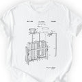 Filtering Apparatus Patent T-shirt White