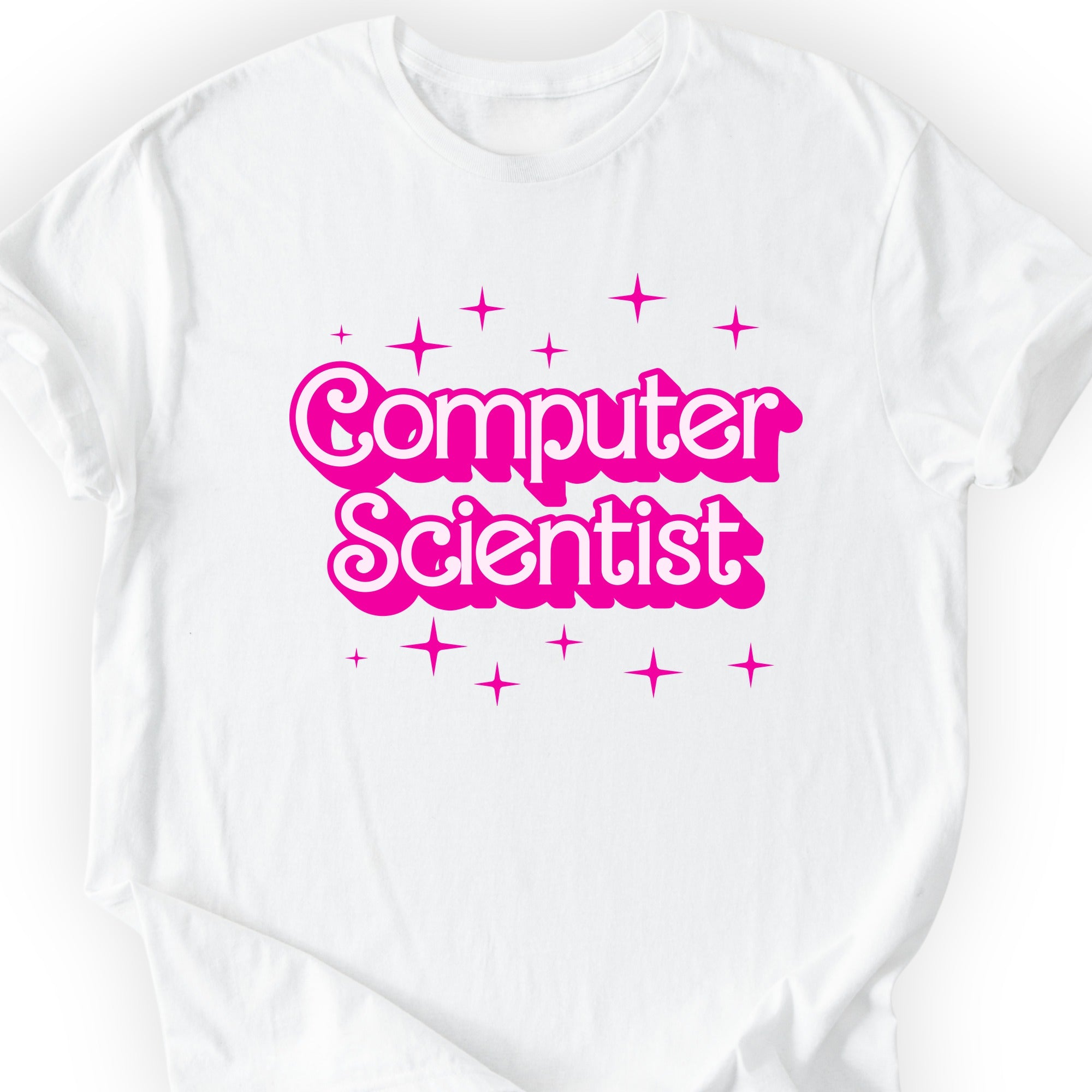 Barbie-Inspired Environmental Scientist T-shirt White