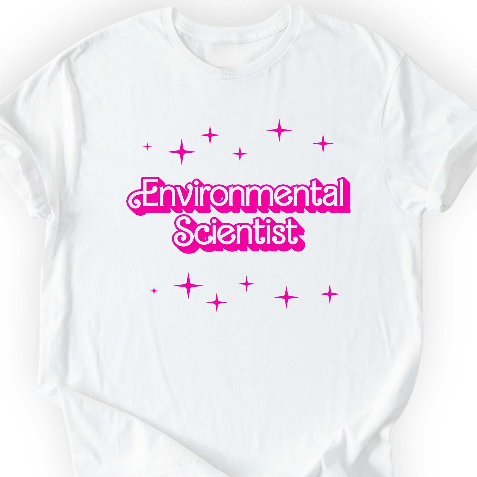 Barbie-Inspired Biologist T-shirt White