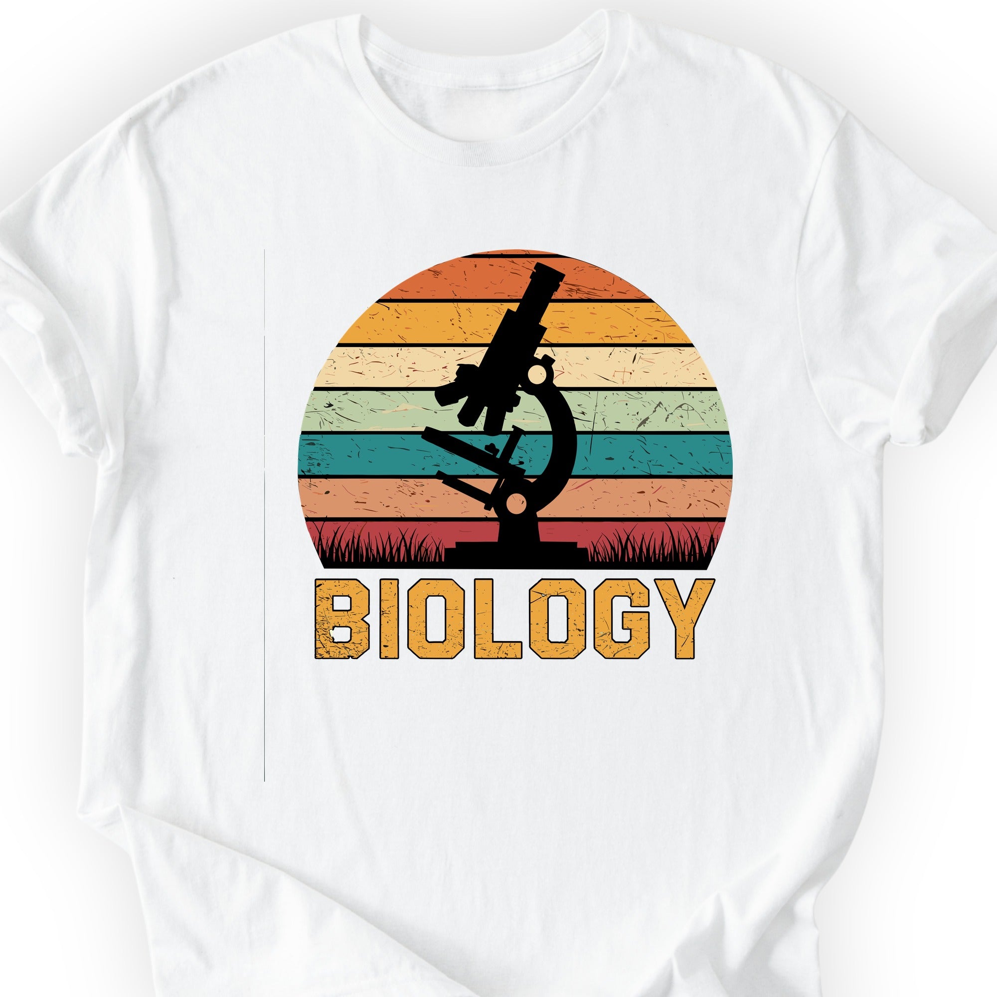 Microscope Sunset T-shirt White