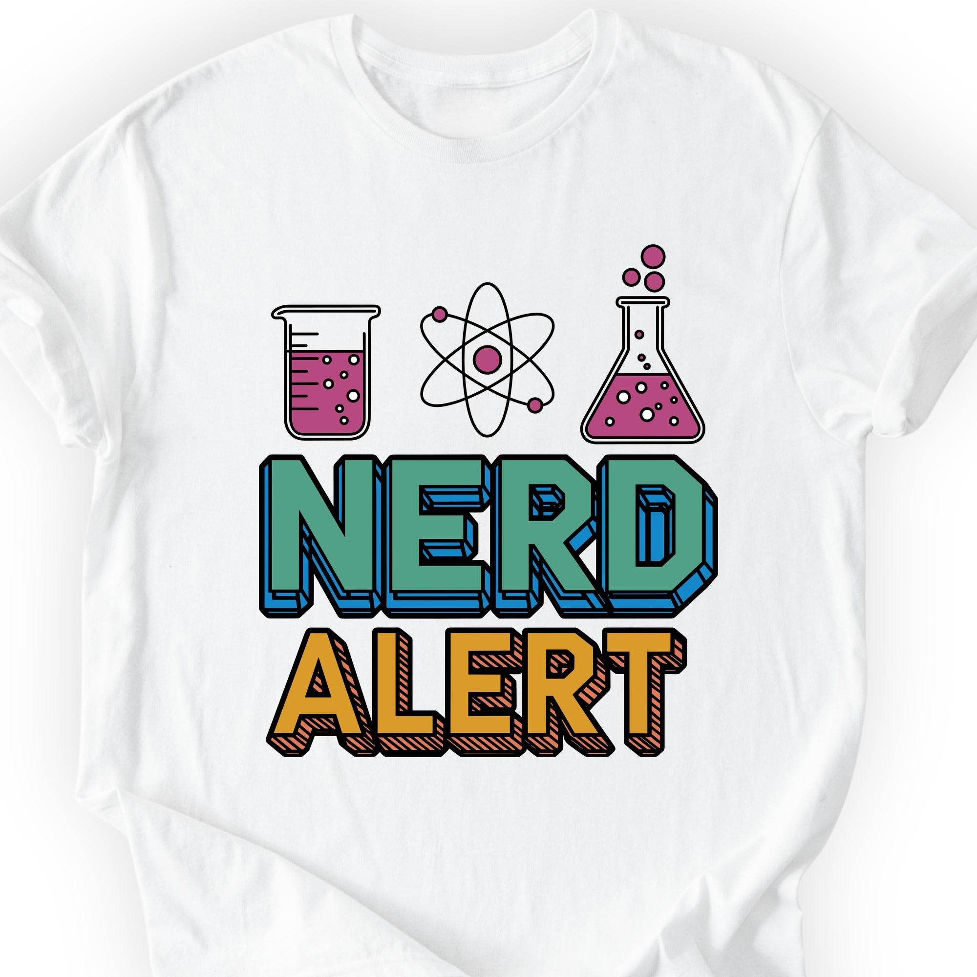 Nerd Alert T-shirt White