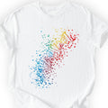 Rainbow DNA T-Shirt White