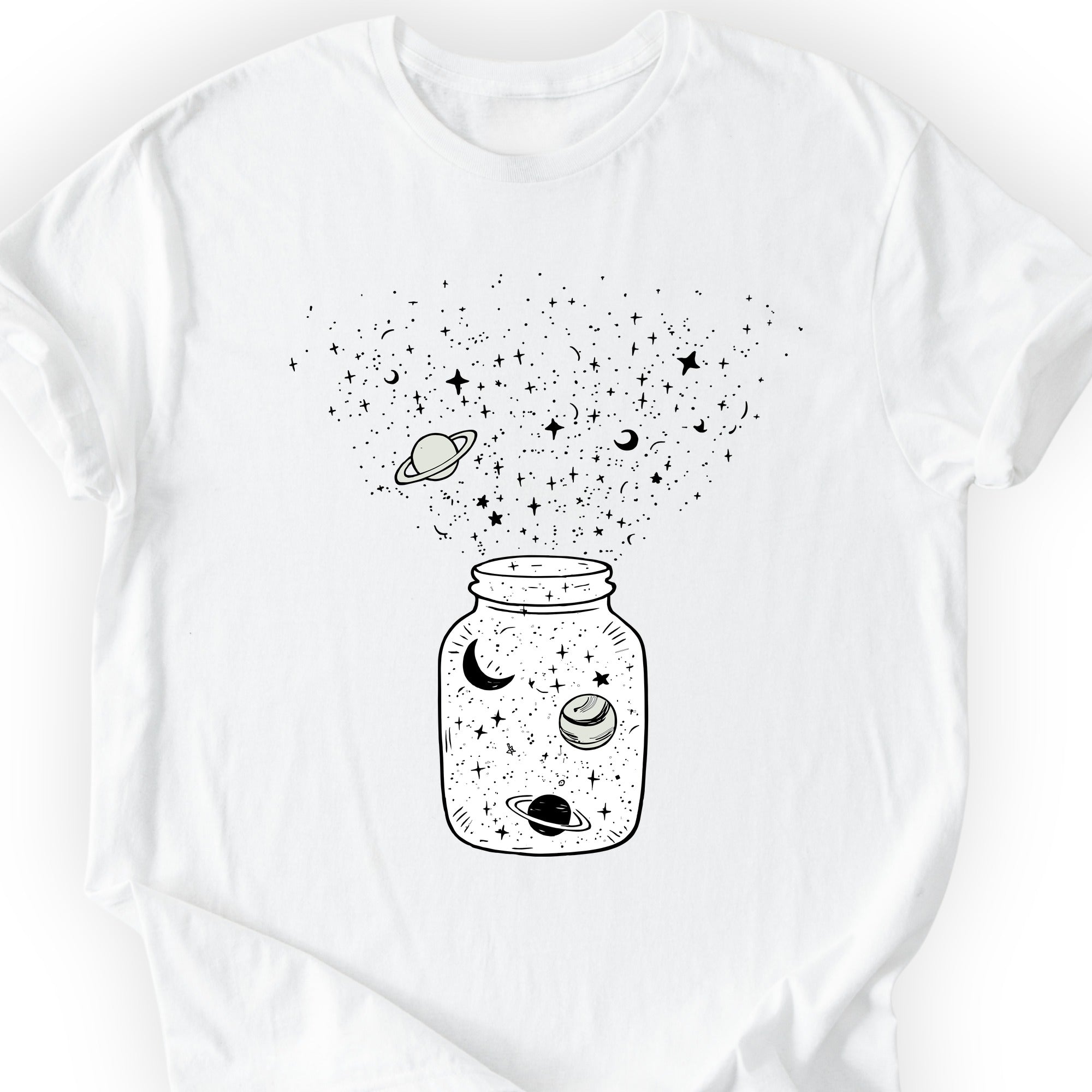 Astronomy Jar T-shirt White