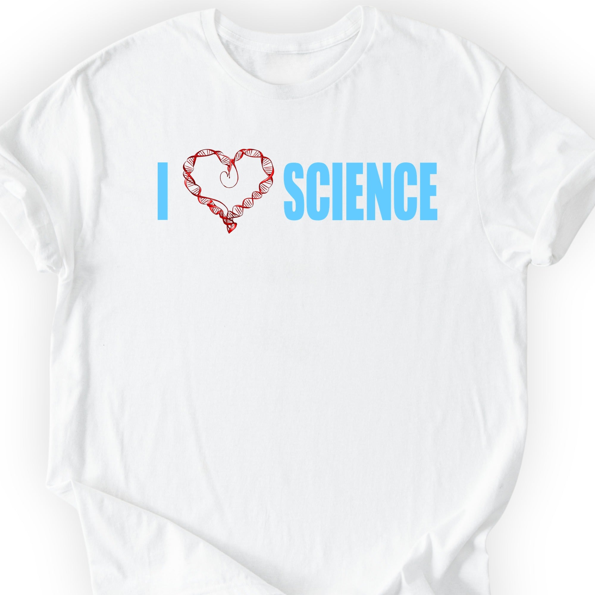 I Love Science T-shirt White