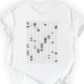 DNA Analysis T-shirt White