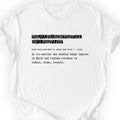 Environmental Scientist Definition T-shirt White