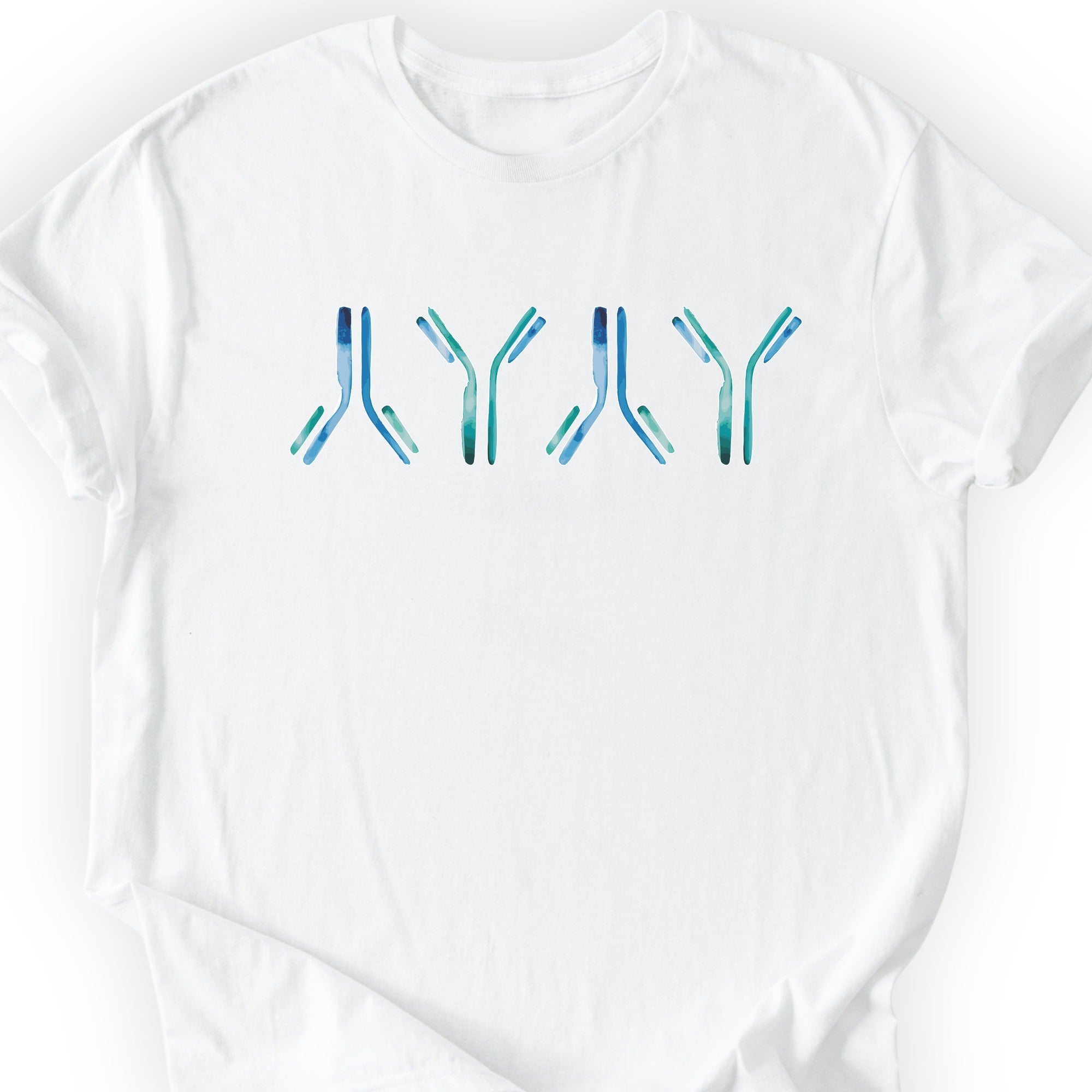 IgG antibodies T-shirt White