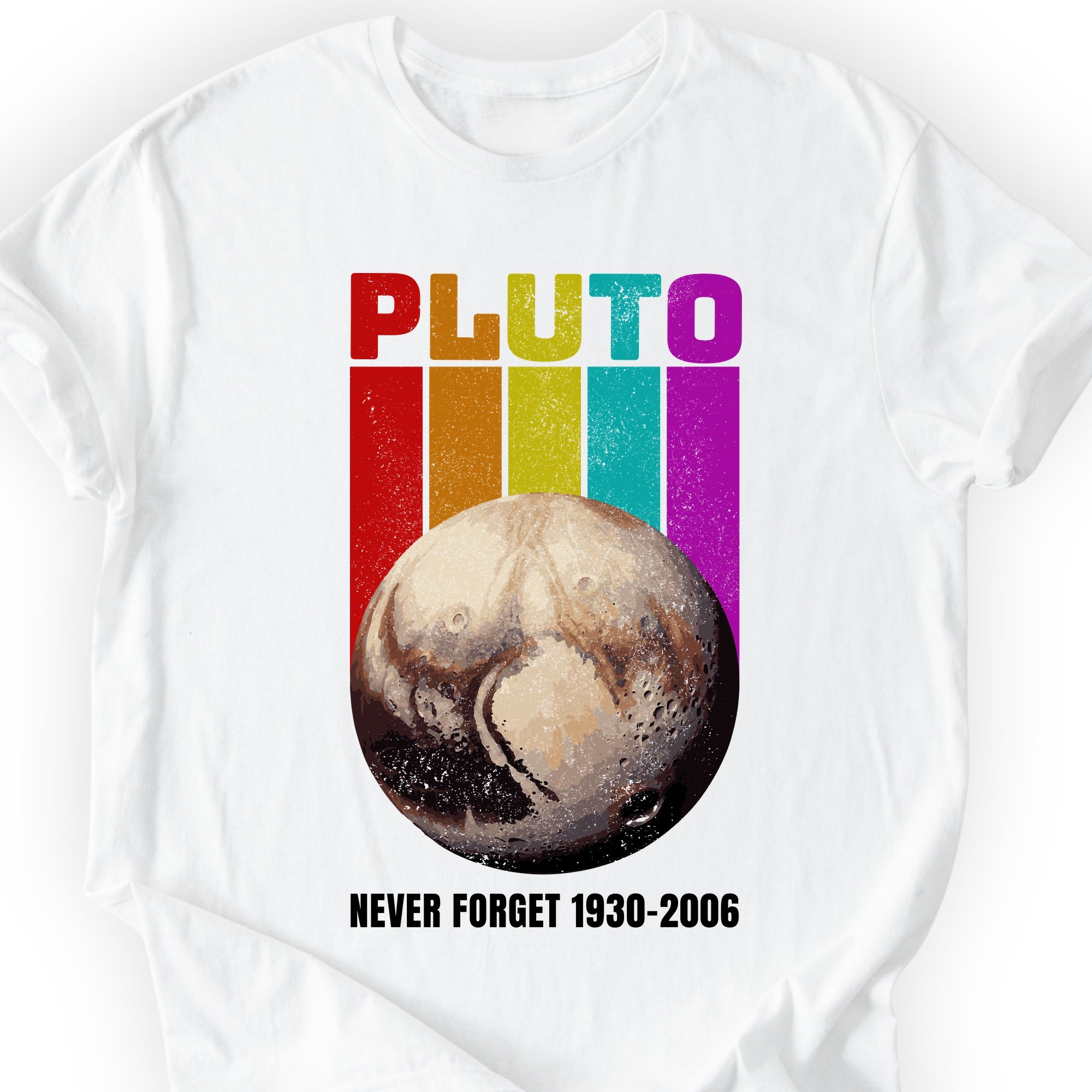 Pluto Never Forget T-shirt White