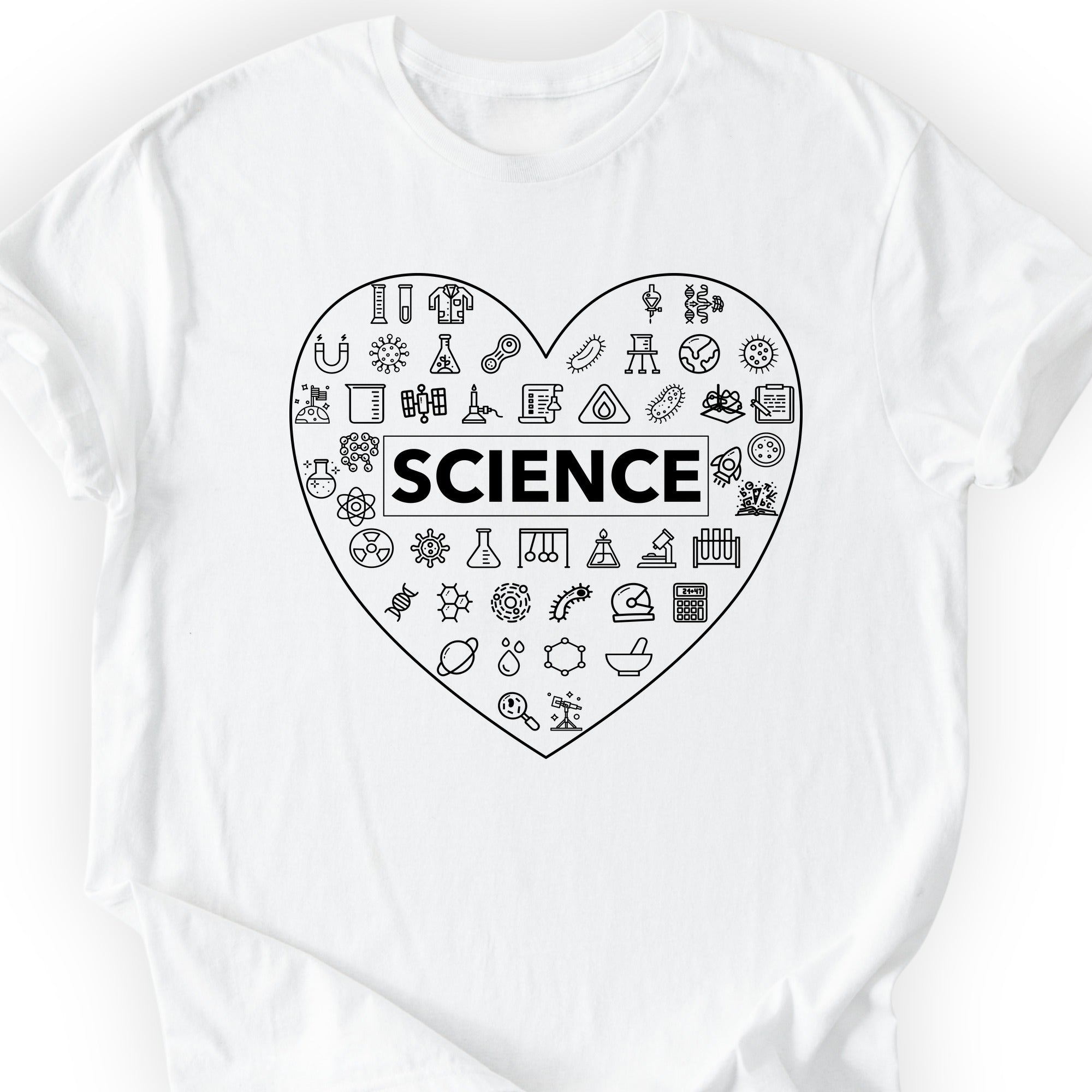 Love of Science T-shirt White