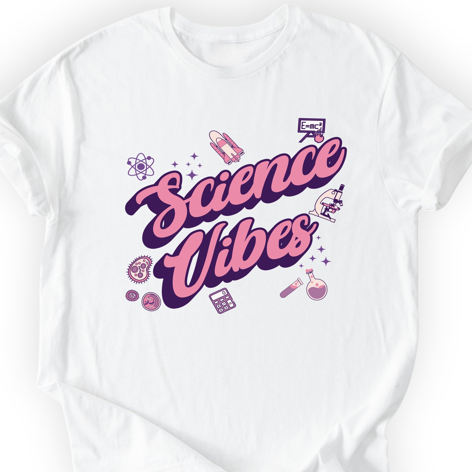 Science Vibes T-shirt White