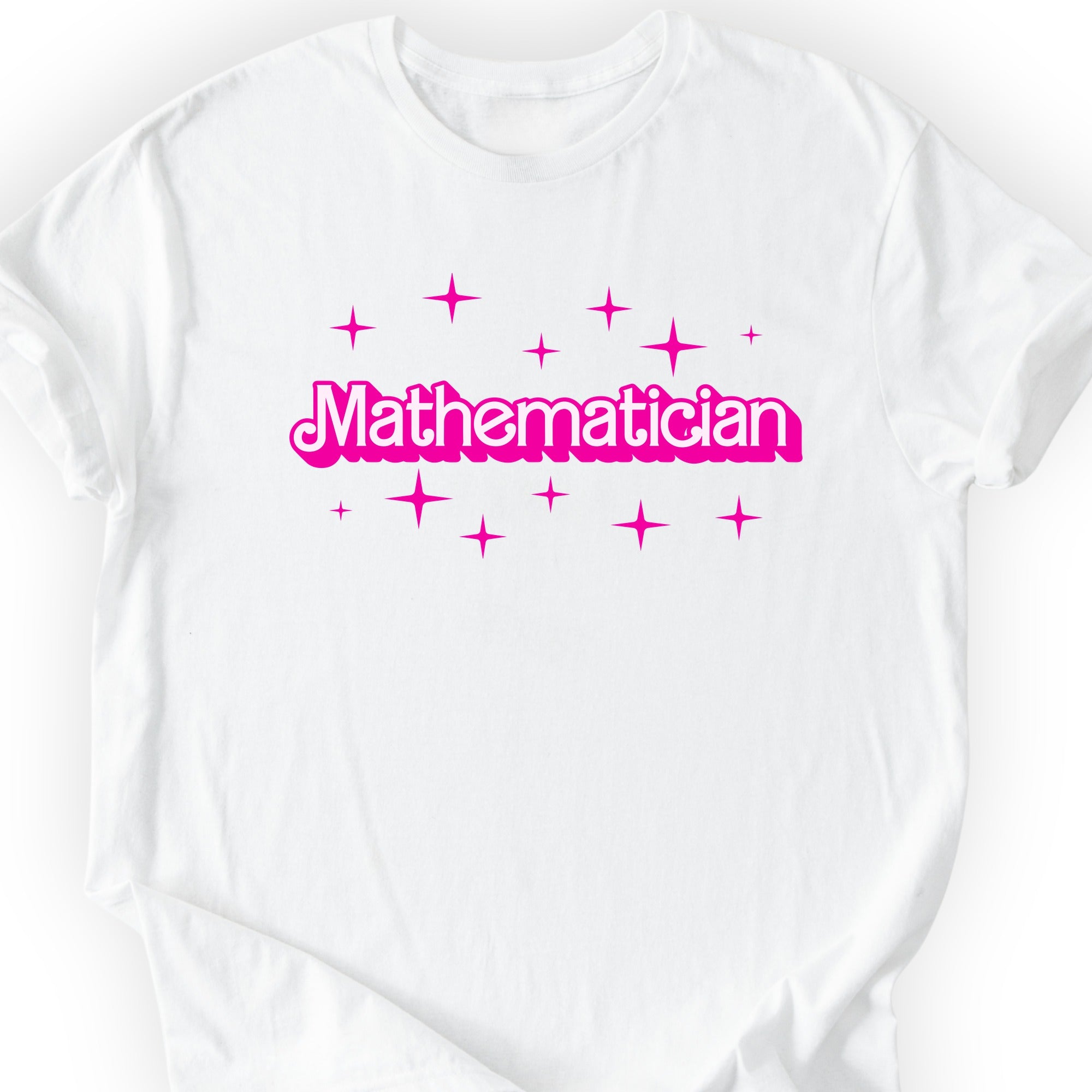 Epidemiologist Pink Doll T-shirt White