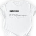 Scientist Definition T-shirt White