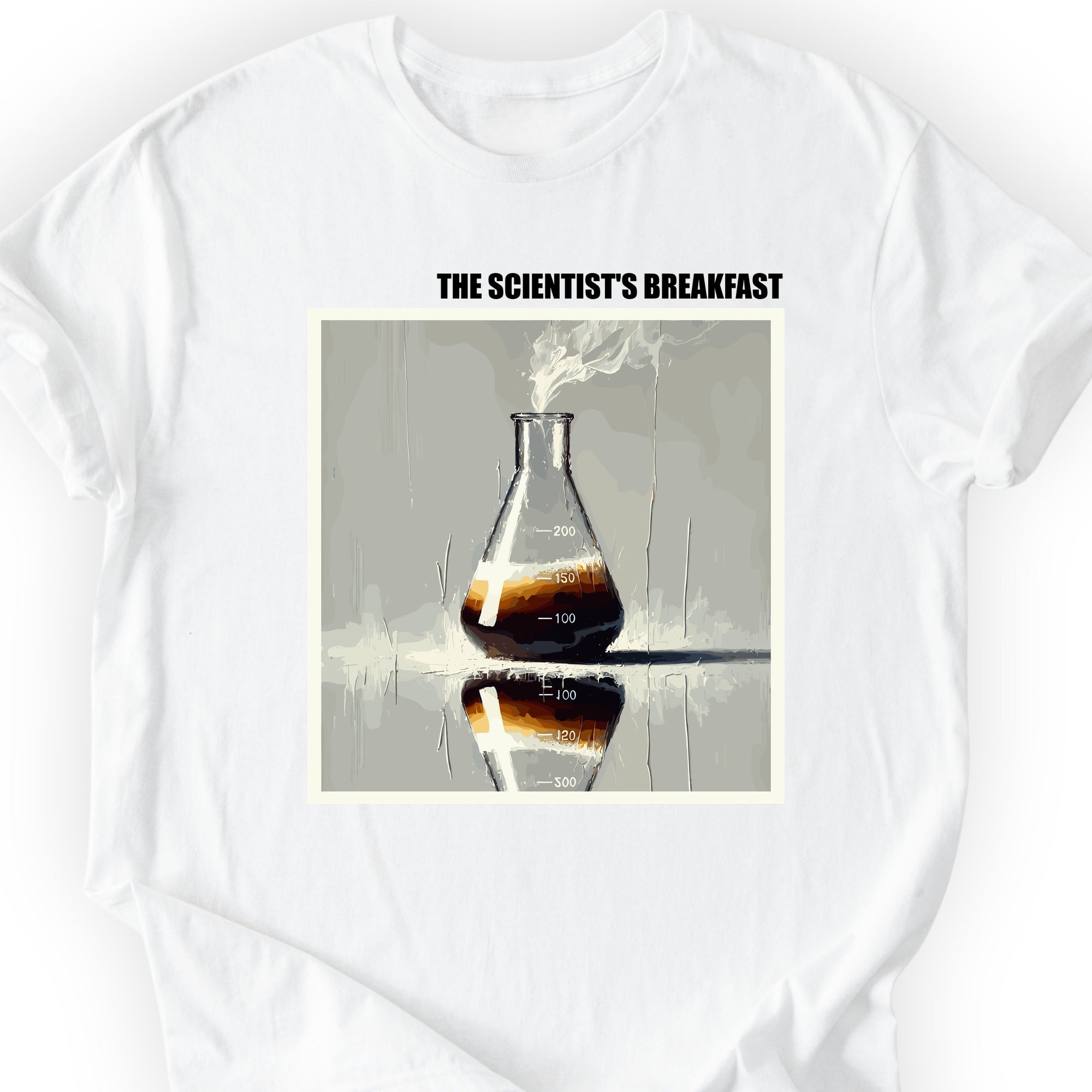 The Scientist's Breakfast T-shirt White