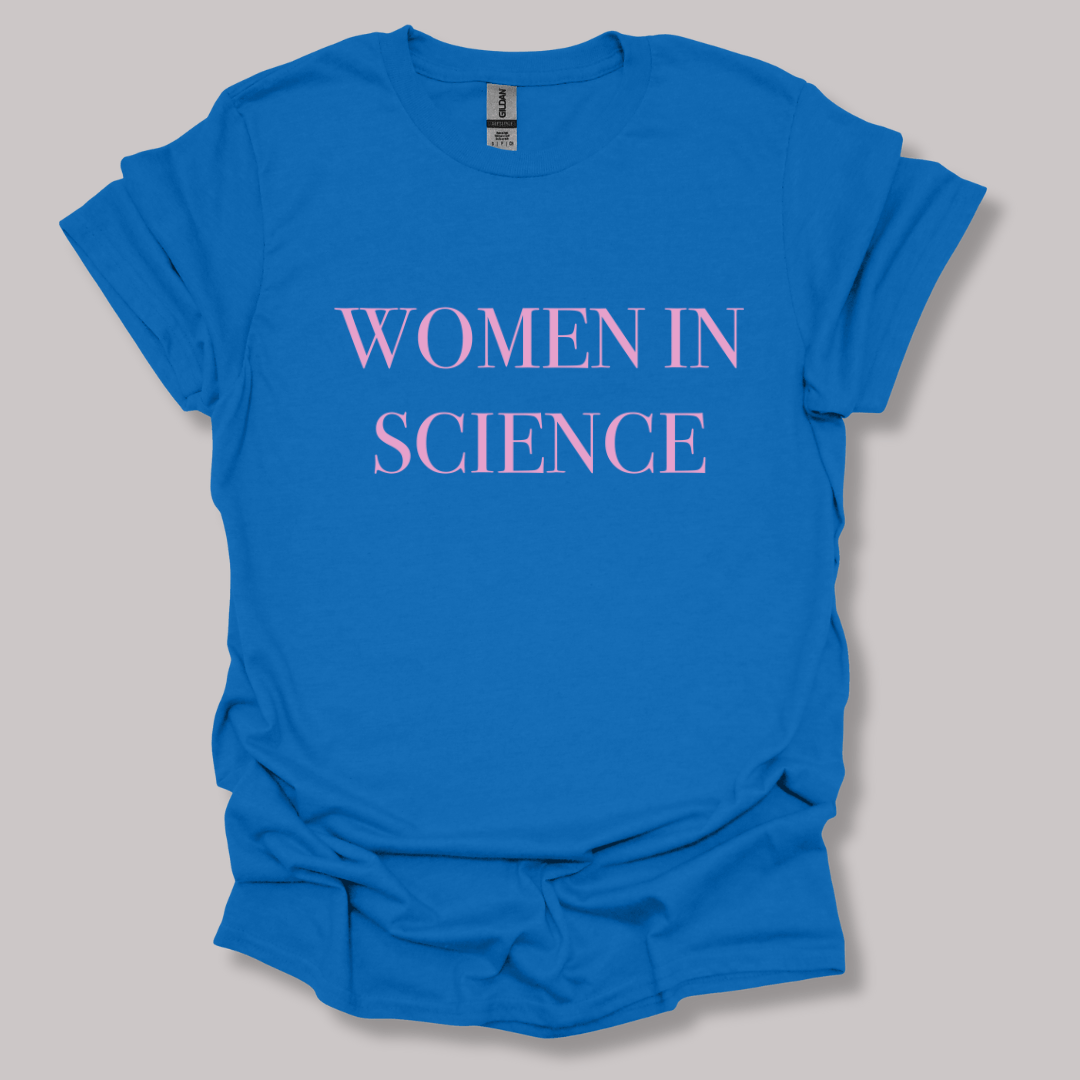 Women In Science T-shirt Royal / S