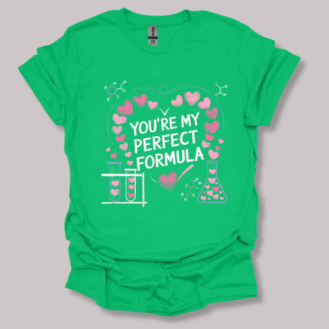 You're My Perfect Formula T-shirt Irish Green / S