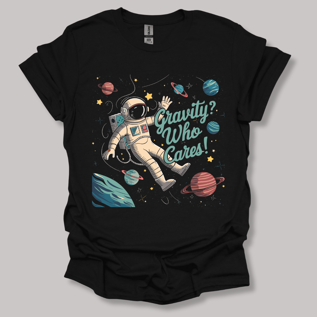 Zero Gravity Astronaut T-shirt Black / S