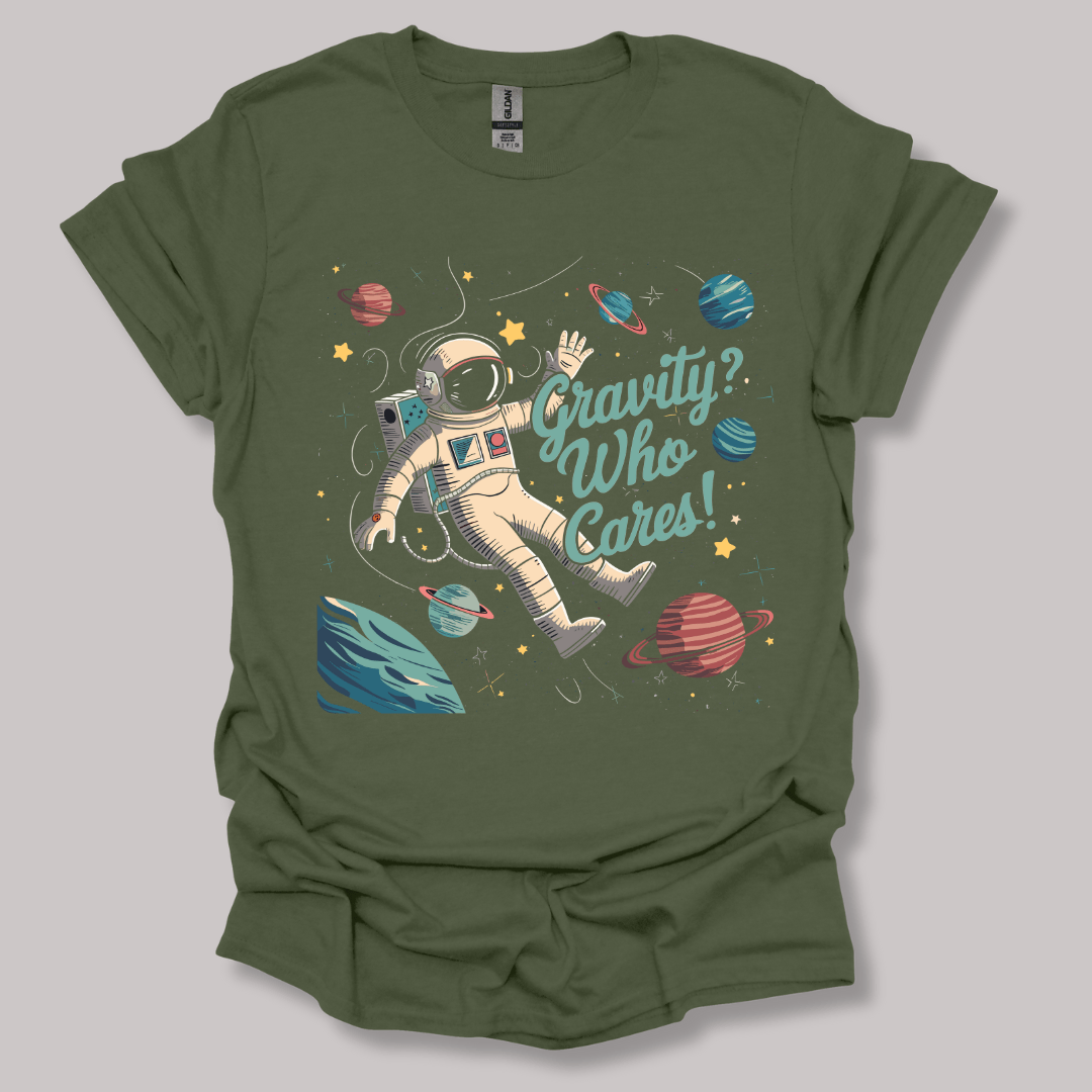 Zero Gravity Astronaut T-shirt Military Green / S