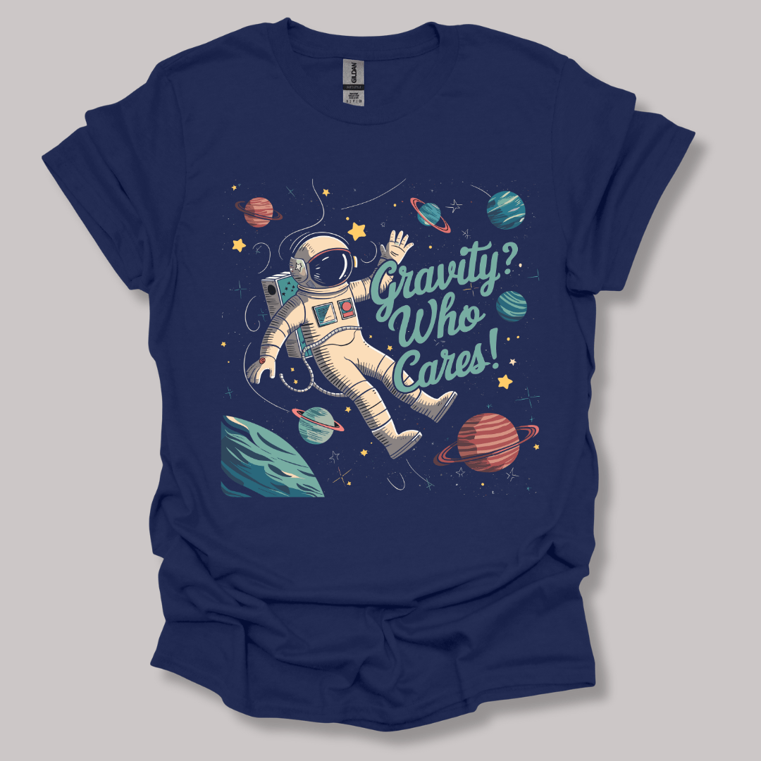 Zero Gravity Astronaut T-shirt Navy / S